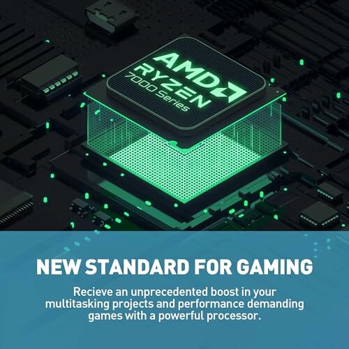 AMD Ryzen 7000 series processor for gaming performance.