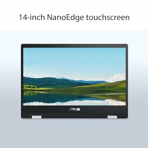 Asus 14-inch NanoEdge touchscreen laptop with scenic display