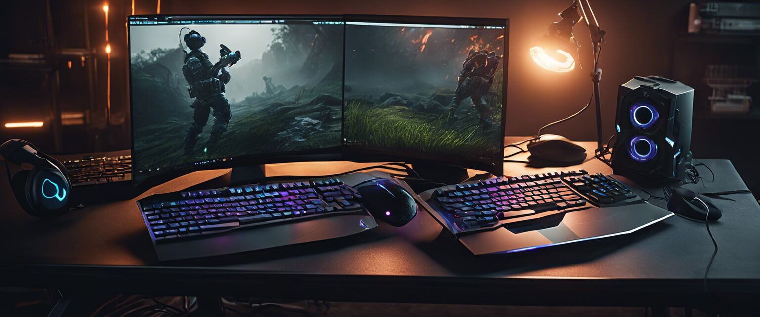 Gaming Laptop Setup