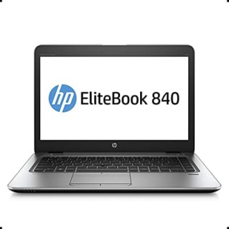 HP EliteBook 840 laptop side view