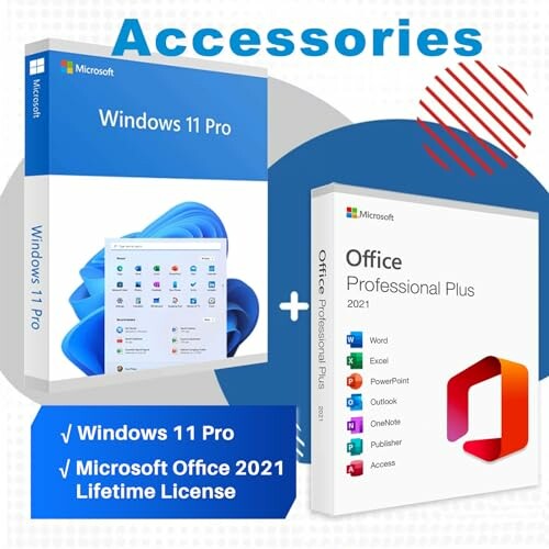 Windows 11 Pro and Microsoft Office 2021 Lifetime License bundle